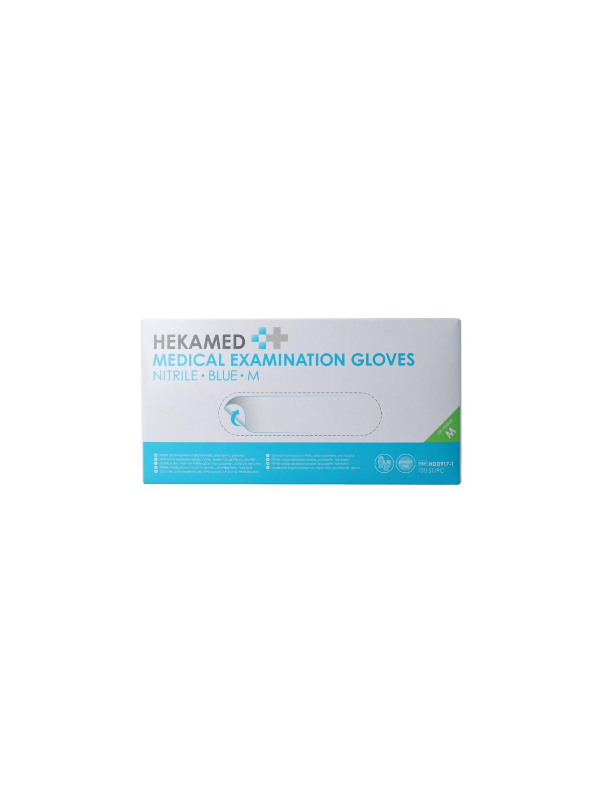 Hekamed Handschoenen soft nitrile M