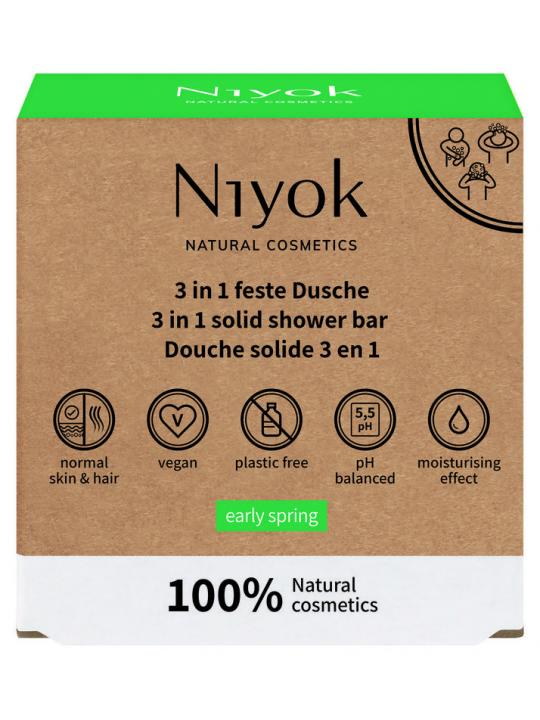3in1  body hair face wash early spring
