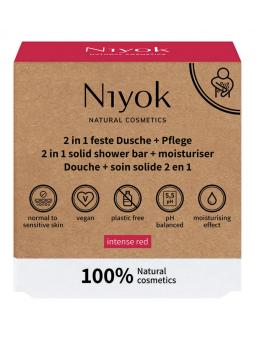 2 in 1 shower intense red