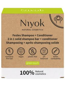 Niyok 2 in 1 shampoo/condition green touch