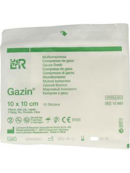 Gaaskompressen 10 x 10cm steriel