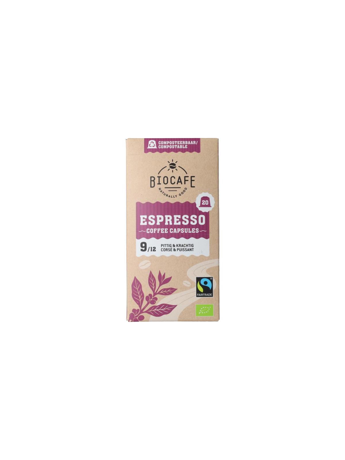 Biocafe Koffiecapcules espresso