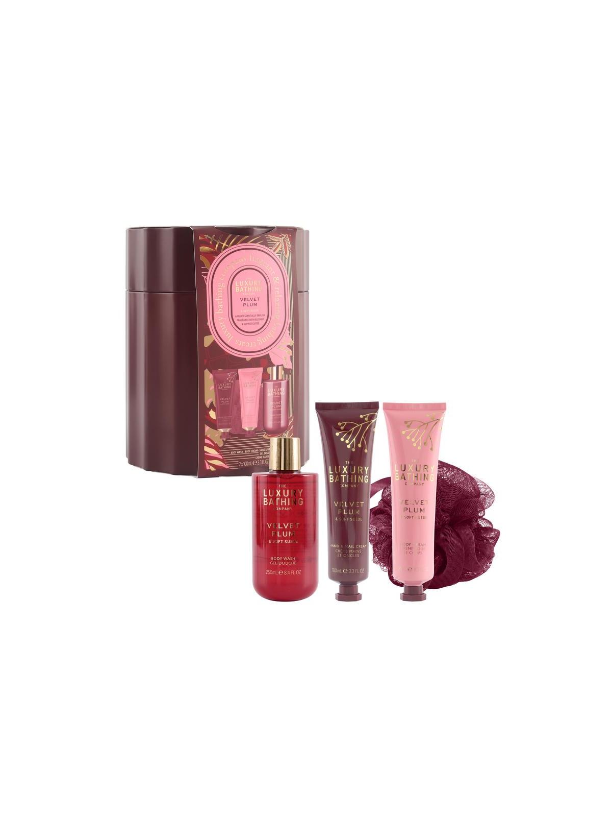 The Luxury Bathing Co Velvet Plum & Soft Suede - Luxury Bathing