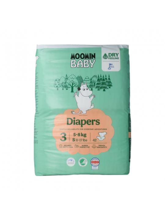 Moomin Moomin Baby luiers maat 3 42 pcs. 5-8 kg