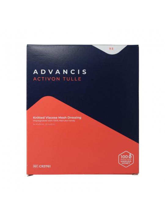 Advancis Activon Manuka Tulle 5x5cm BOX5 pcs