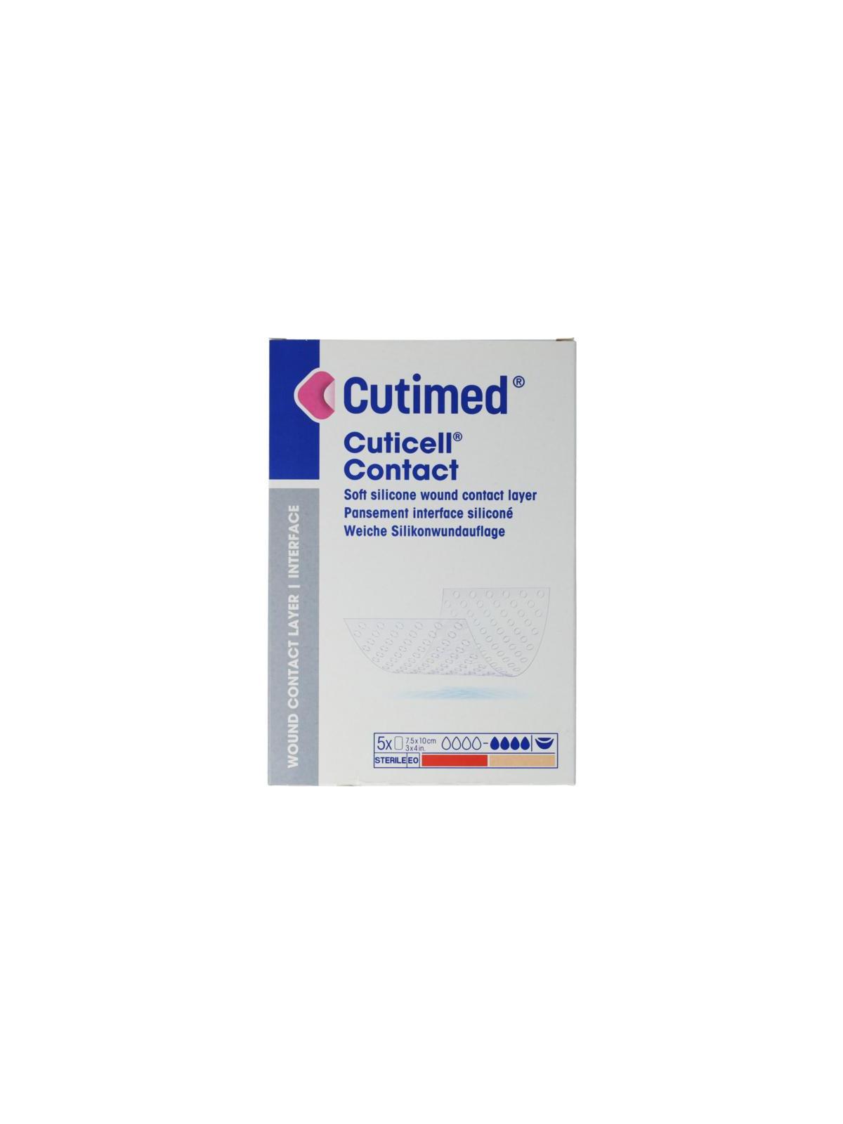Cuticell CUTIMED CONTACT SILICONE 7.5X 10 CM