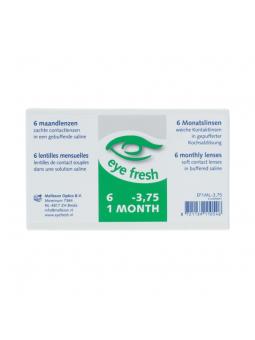 Eyefresh Eye Fresh maandlenzen 6-pack -3.75