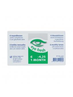 Eyefresh Eye Fresh maandlenzen 6-pack -4.25