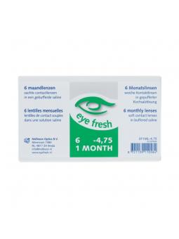 Eyefresh Eye Fresh maandlenzen 6-pack -4.75