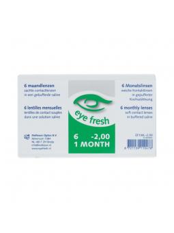 Eyefresh Eye Fresh maandlenzen 6-pack -2.00