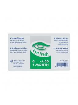 Eyefresh Eye Fresh maandlenzen 6-pack -4.50