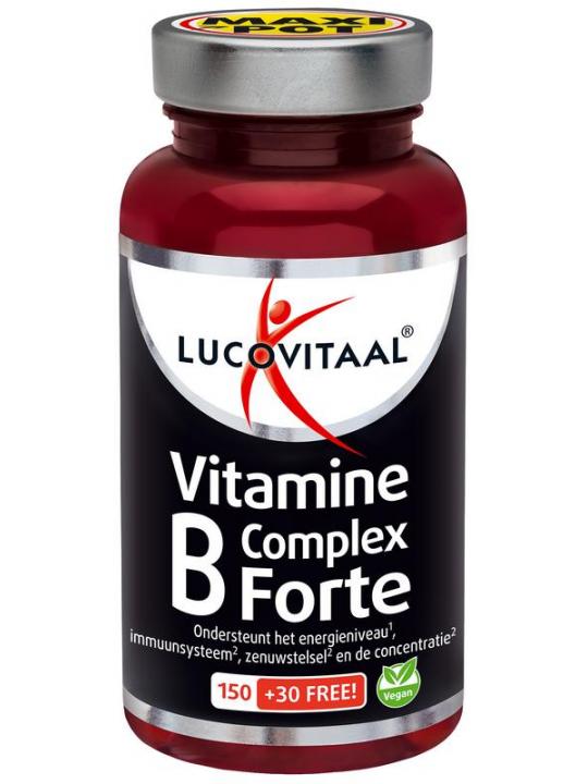 Lucovitaal Vitamine B Complex Forte MAXI POT