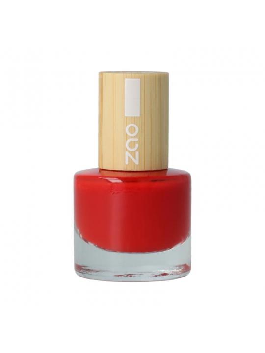 ZAO Bamboo Nailpolish 650 (Carmin Red)