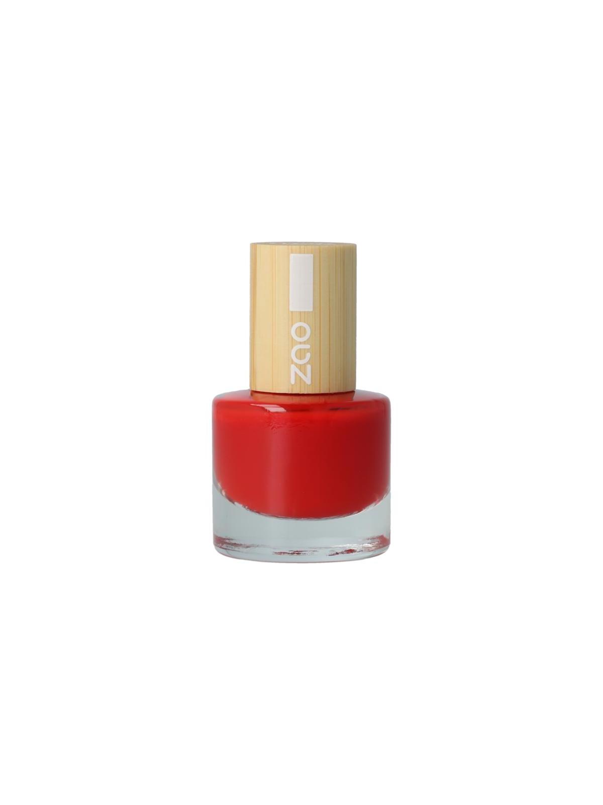 ZAO Bamboo Nailpolish 650 (Carmin Red)