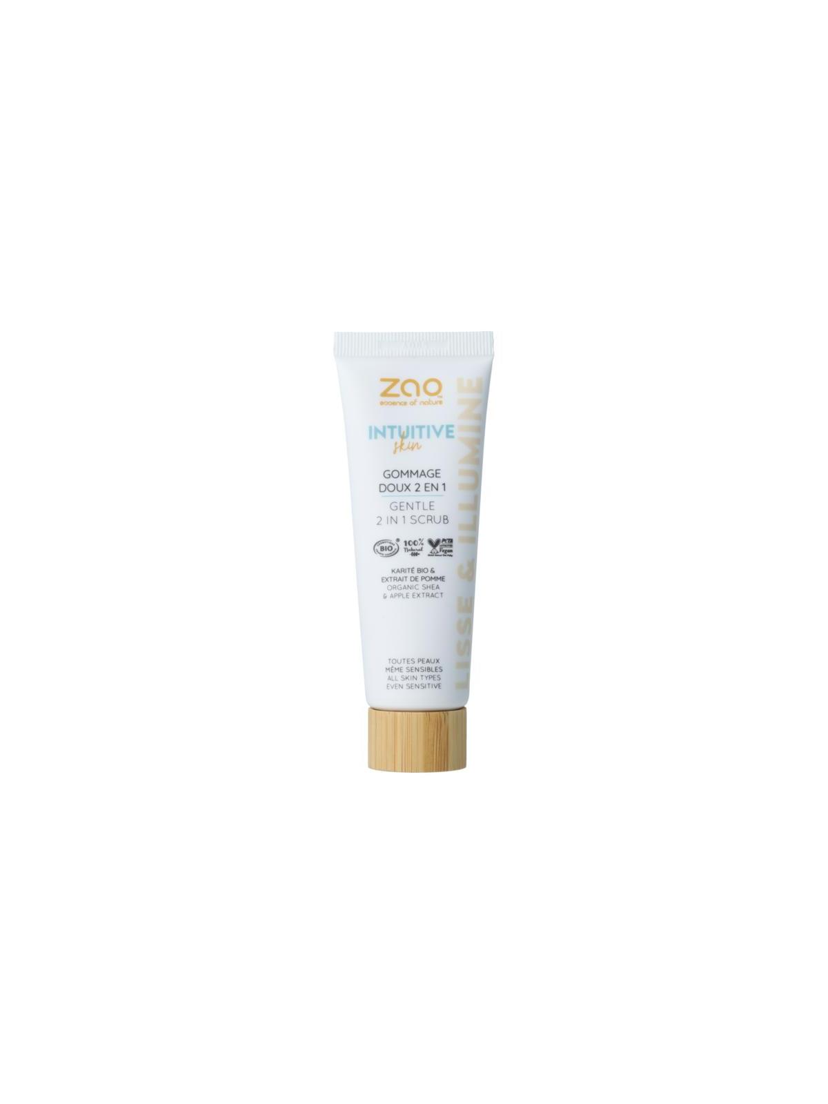 ZAO Gentle Scrub 2 in 1