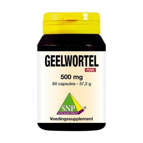 Geelwortel curcuma 500mg puur