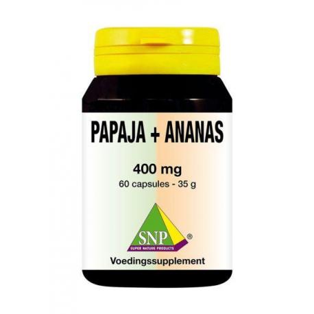 Papaja -ananas 400 mg