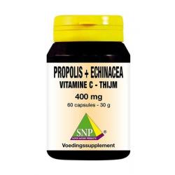 Propolis+echinacea - thijm- vitamine C 400mg puur