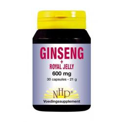 Ginseng royal jelly 600mg