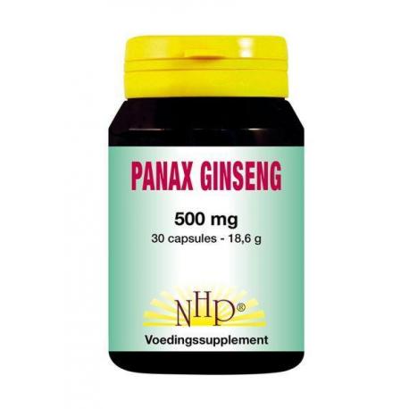 Panax ginseng 500mg