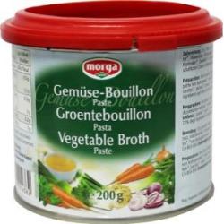 Groentebouillon pasteus