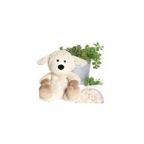 Schaap lockesherpa beige uitneembare vull