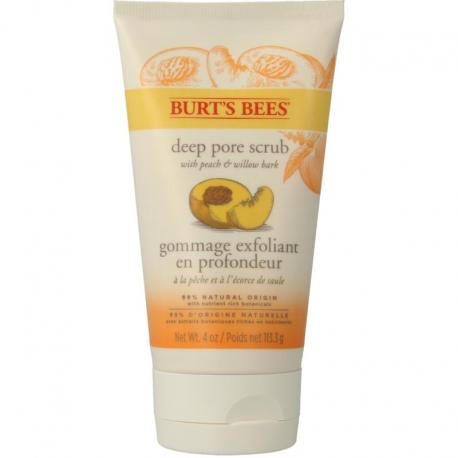 Gezichtscrub peach & willowbark