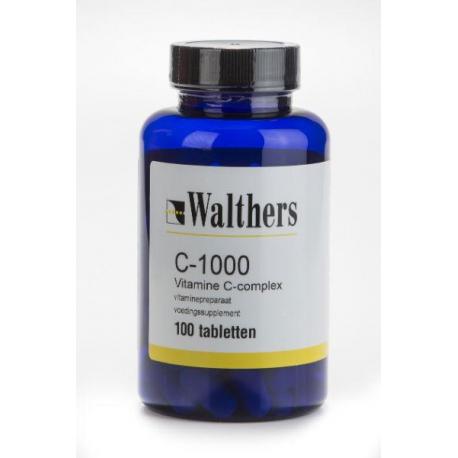 Vitamine C 1000 mg bioflav/rozenbottel