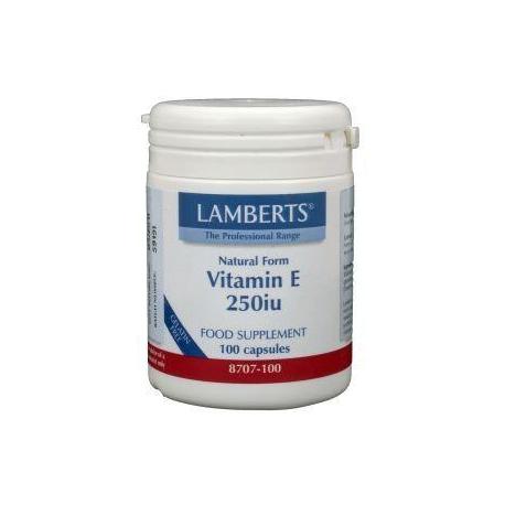 Vitamine E 250IE natuurlijk