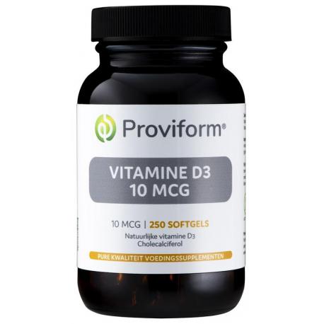 Vitamine D3 10 mcg