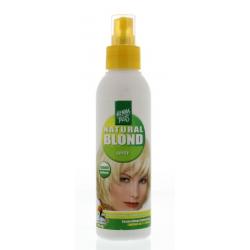 Natural blond lightening spray