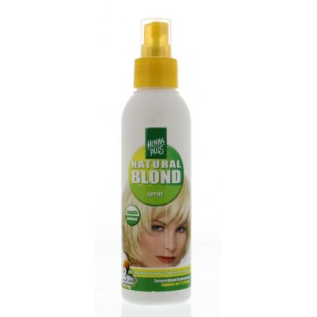 Natural blond lightening spray