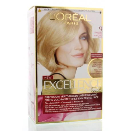 Excellence 9 zeer lichtblond