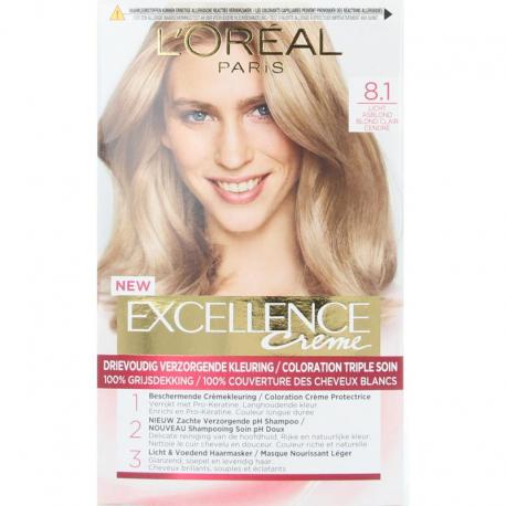 Excellence 8.1 licht asblond