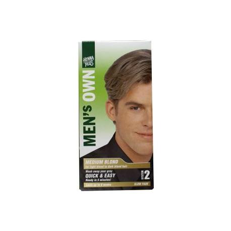 Men's own medium blond