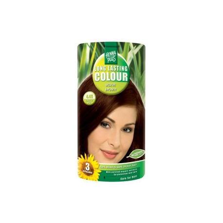 Long lasting colour 4.45 warm brown