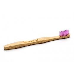 Tandenborstel bamboe kids roze brush soft