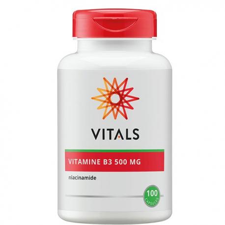 Vitamine B3 niacinamide 500 mg