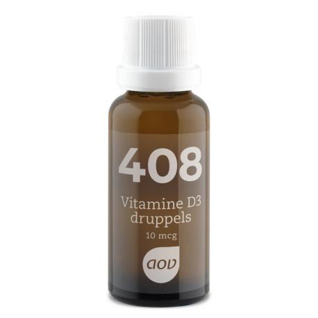 408 Vitamine D3 druppels 10mcg