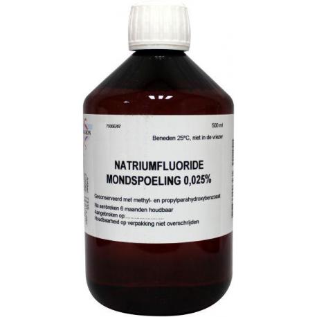 Natriumfluoride mondspoeling 0.025