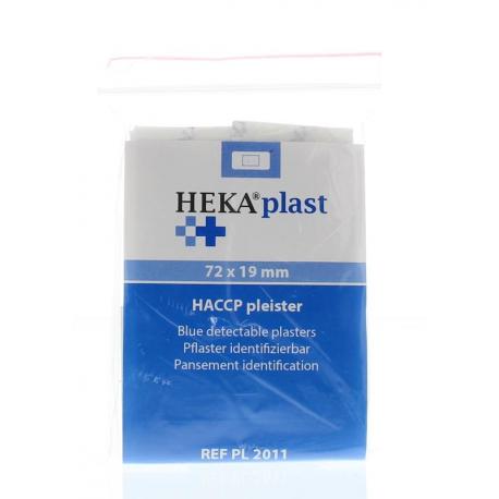 HACCP pleisters blauw 72 x 19mm