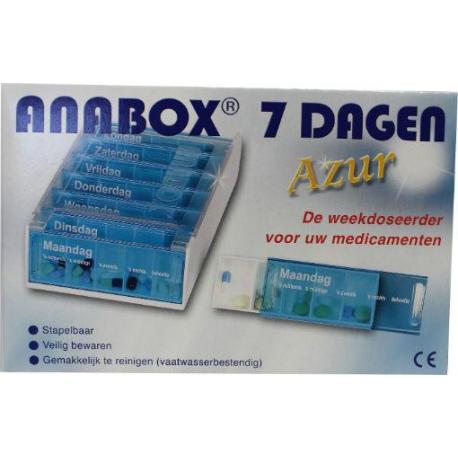 Anabox 7 dagen azuur