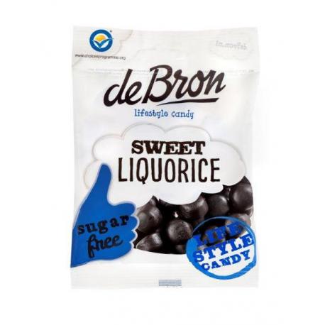 Zoete dropbolletjes/sweet liquorice suikervrij