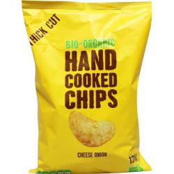 Chips handcooked kaas & ui bio