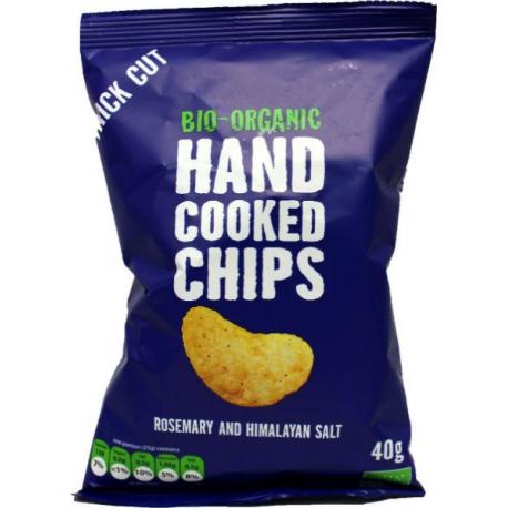 Chips handcooked rozemarijn himalaya zout bio