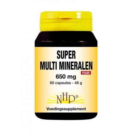 Super multi mineralen 650 mg puur