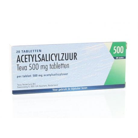 Acetylsalicylzuur 500mg