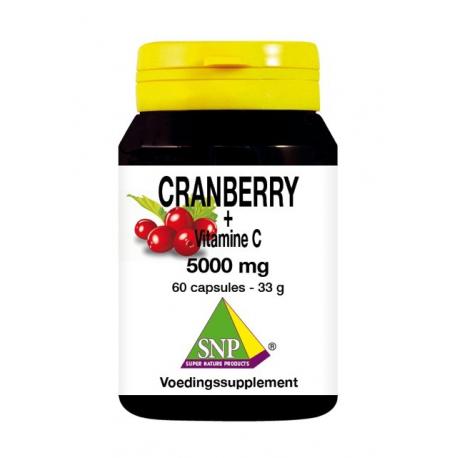 Cranberry vitamine C 5000 mg