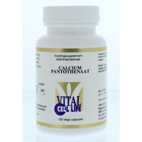 Vitamine B5 calciumpantothenaat 200 mg