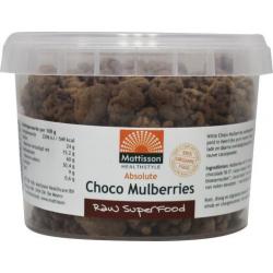 Absolute raw choco mulberries bio